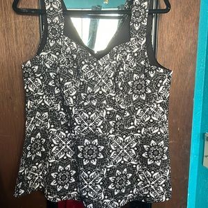 Torrid peplum top
